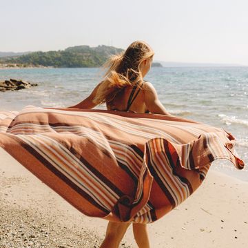 girl on beach